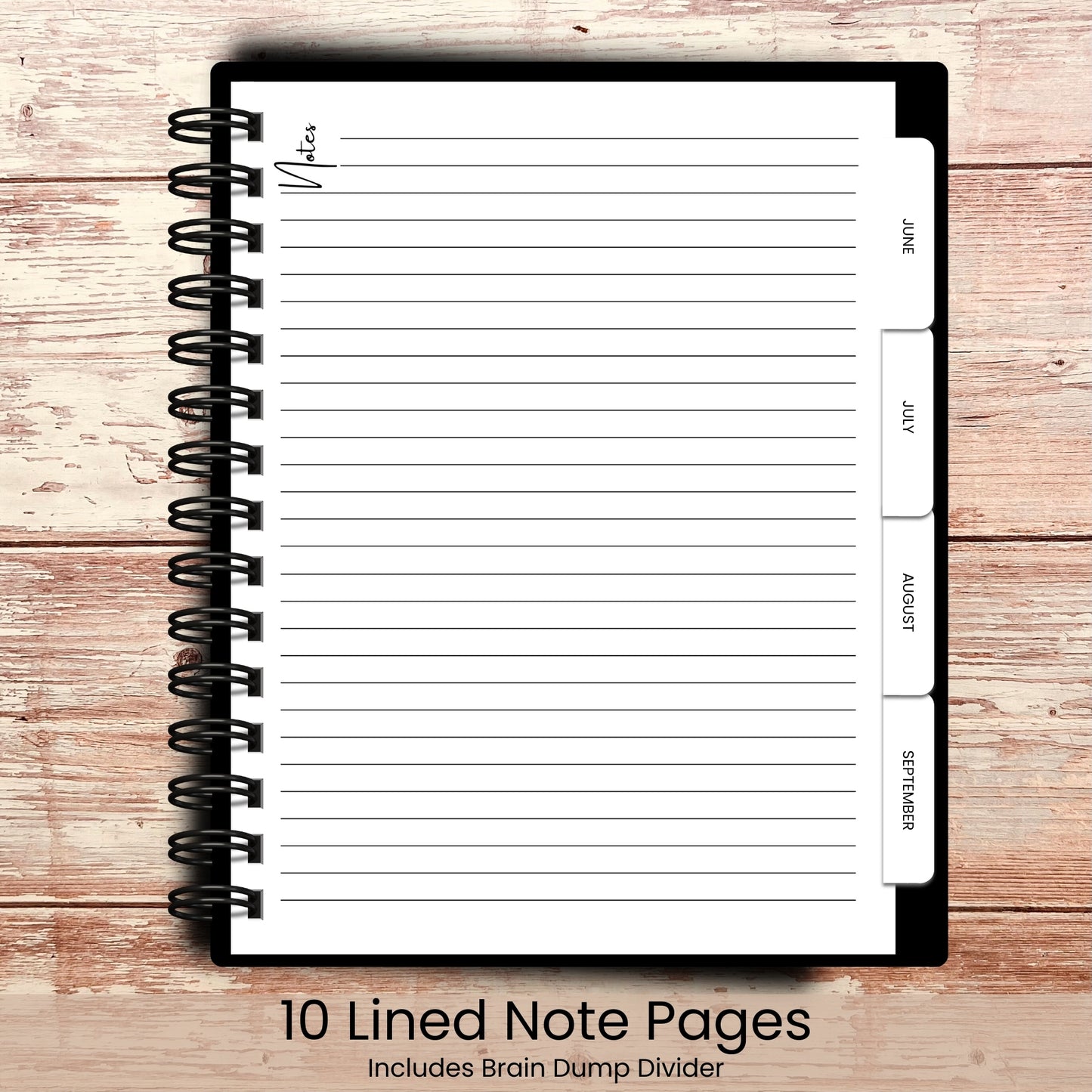 Abstract Forest | All In One Custom Planner (Daily, Weekly & Monthly)