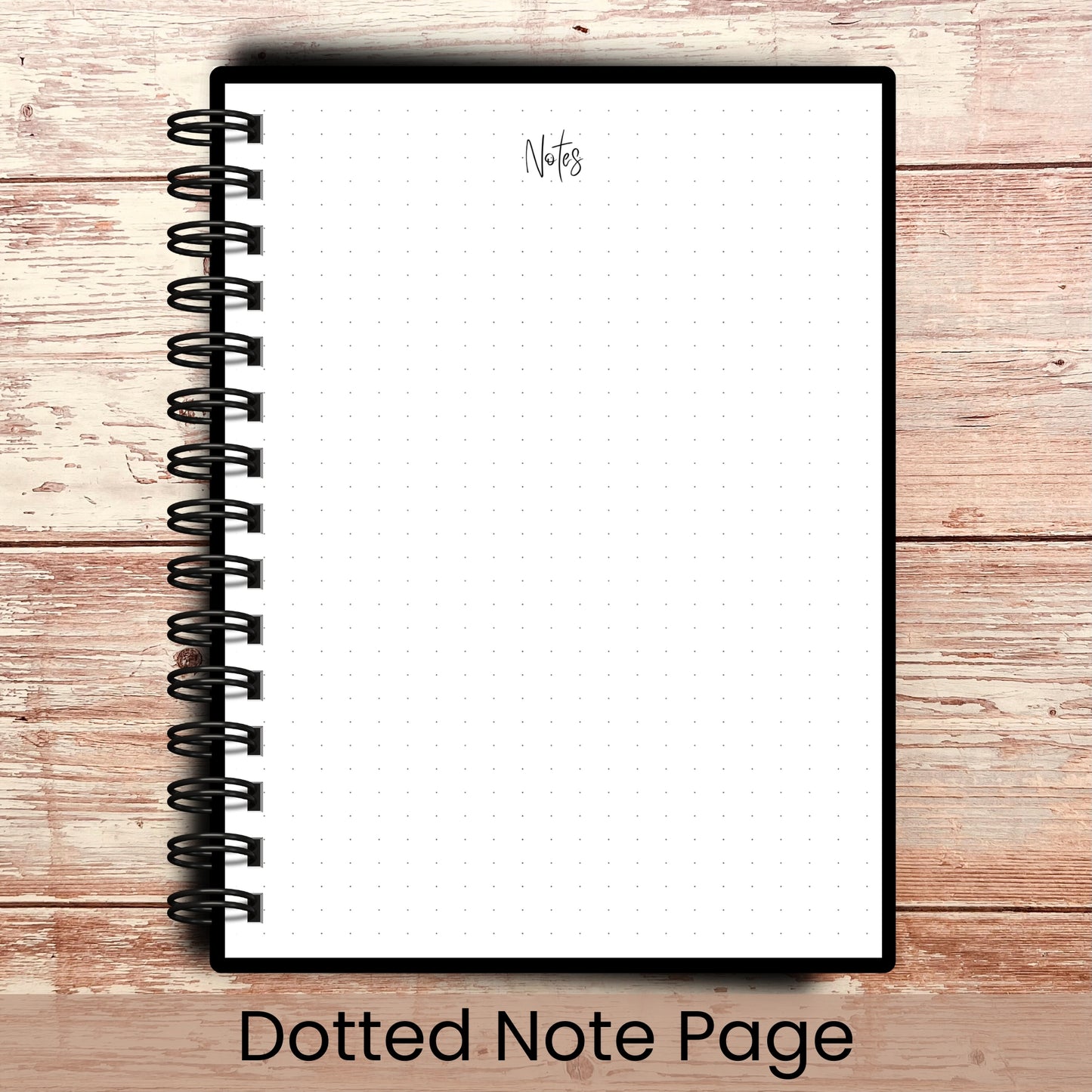 Personalized Journal Notebook | Whimsy Christmas Village