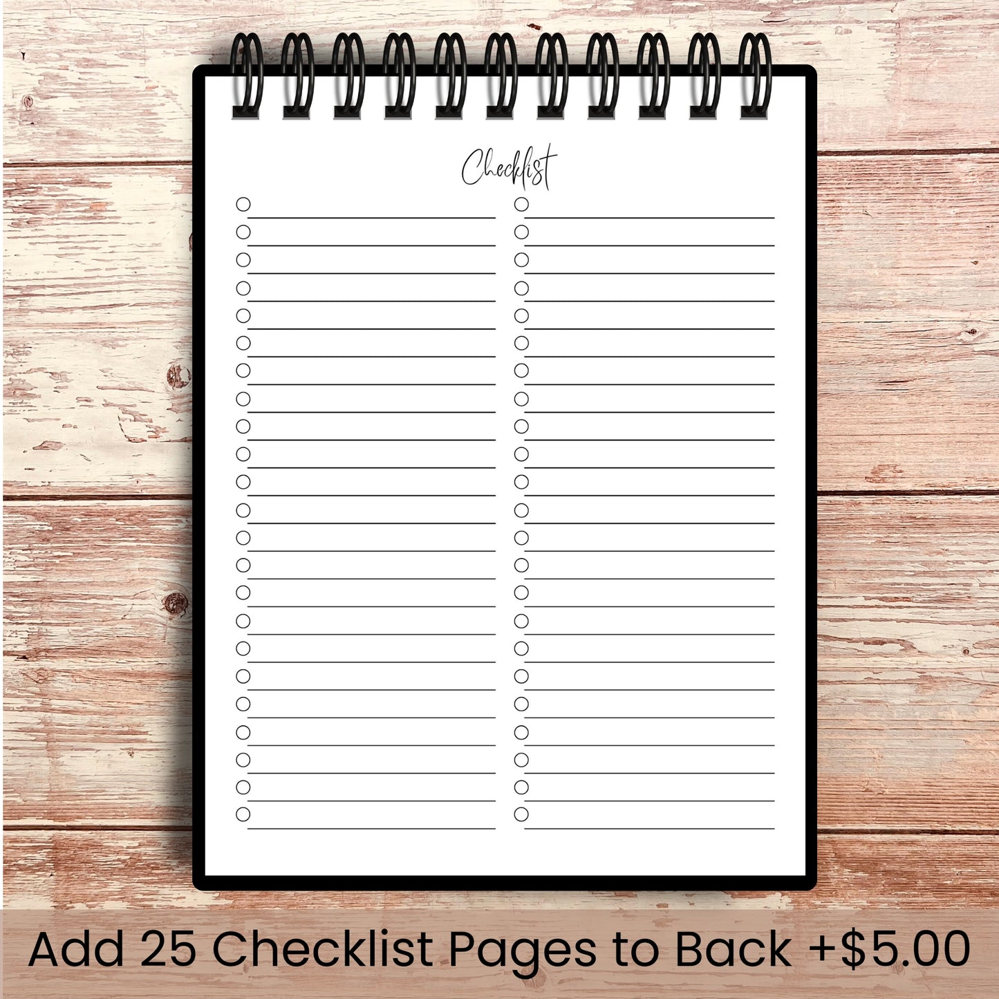 Personalized Brain Dump Flip Pad | Choose Your Cover