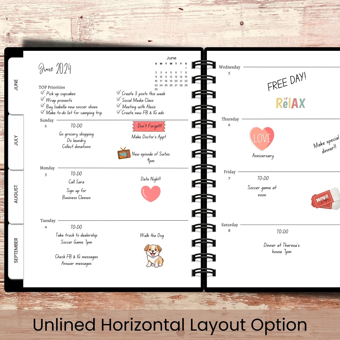 Faith & Love Custom Planner