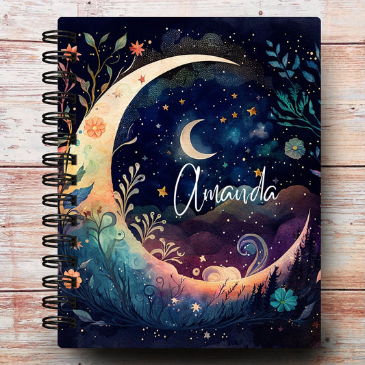 Bohemian Moon Custom Planner
