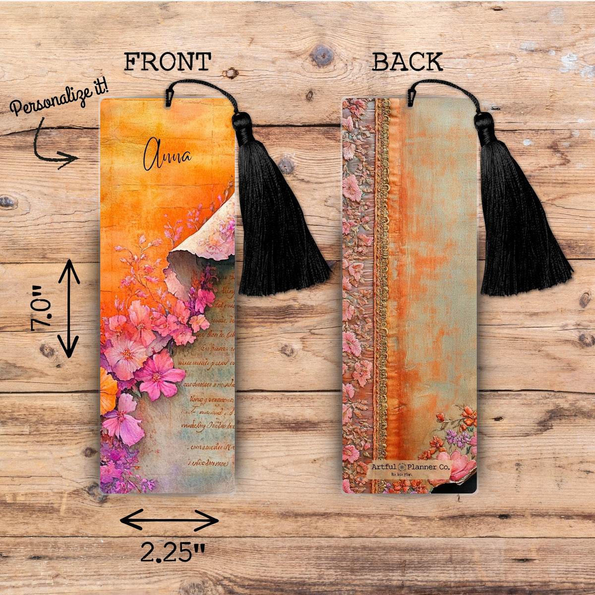 The Hidden Script Personalized Bookmark