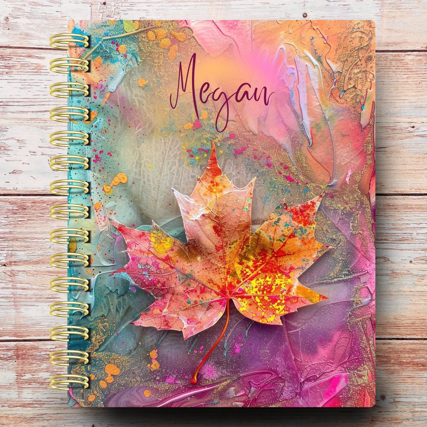 Abstract Autumn Customer Planner