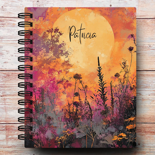 Autumn Moon Garden Custom Planner