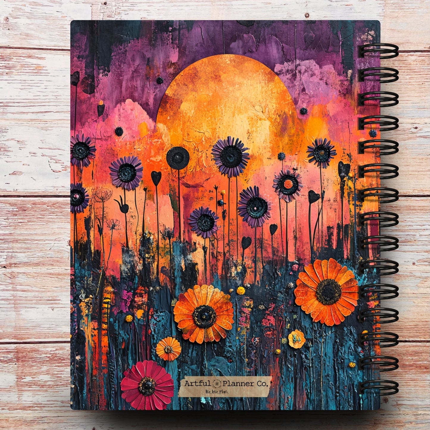 Autumn Moon Garden Custom Planner