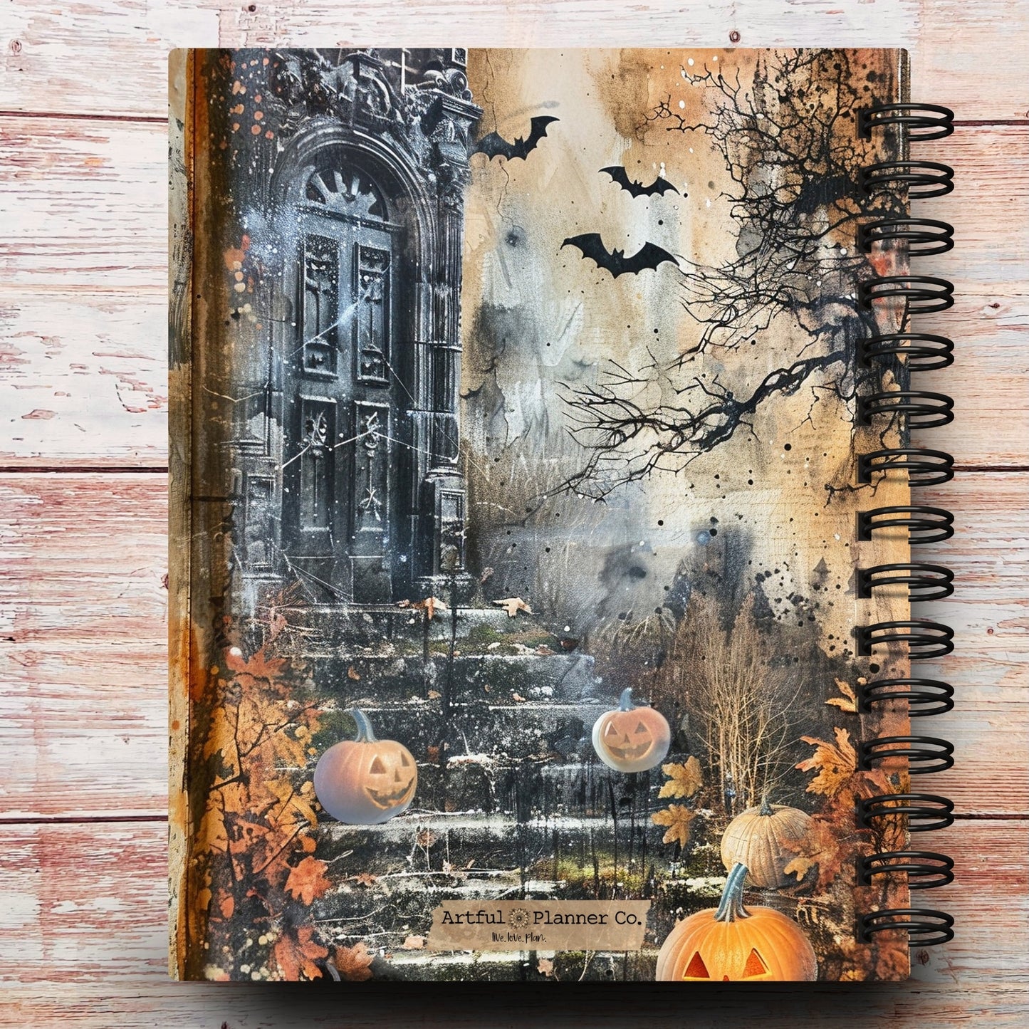 Haunted Cemetery Custom Planner