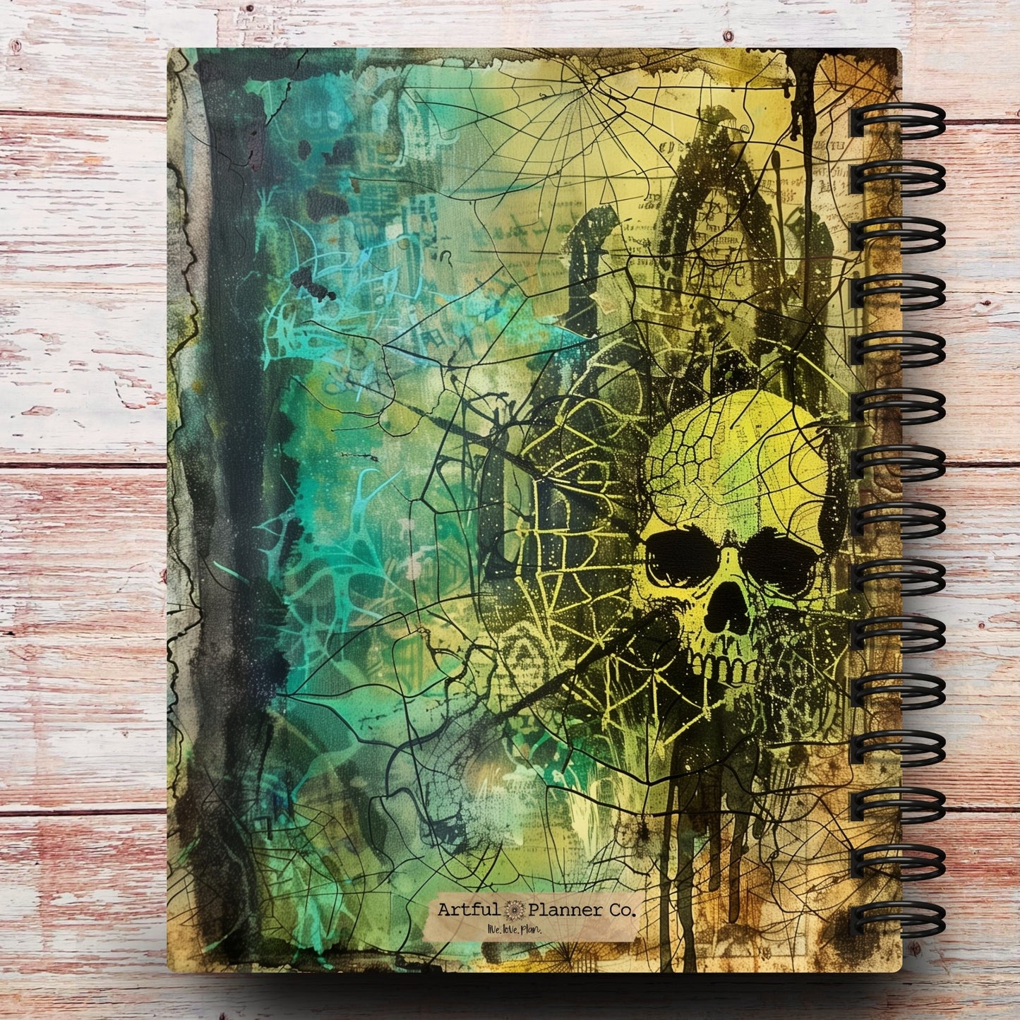 Haunted Skulls Custom Planner