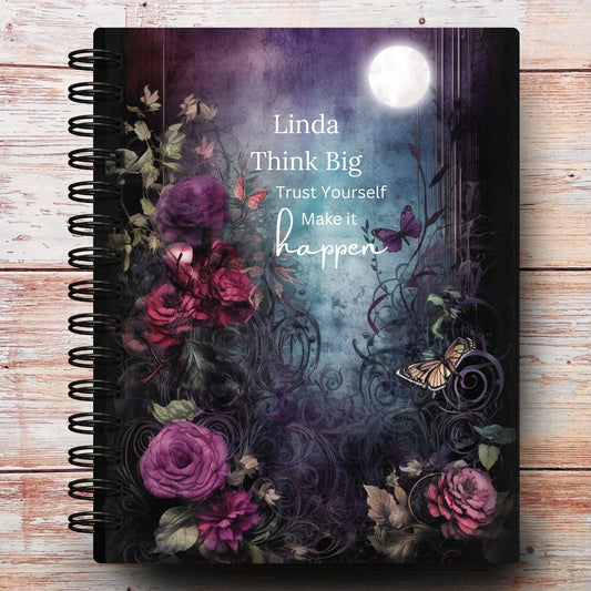 Moonlit Garden Custom Planner