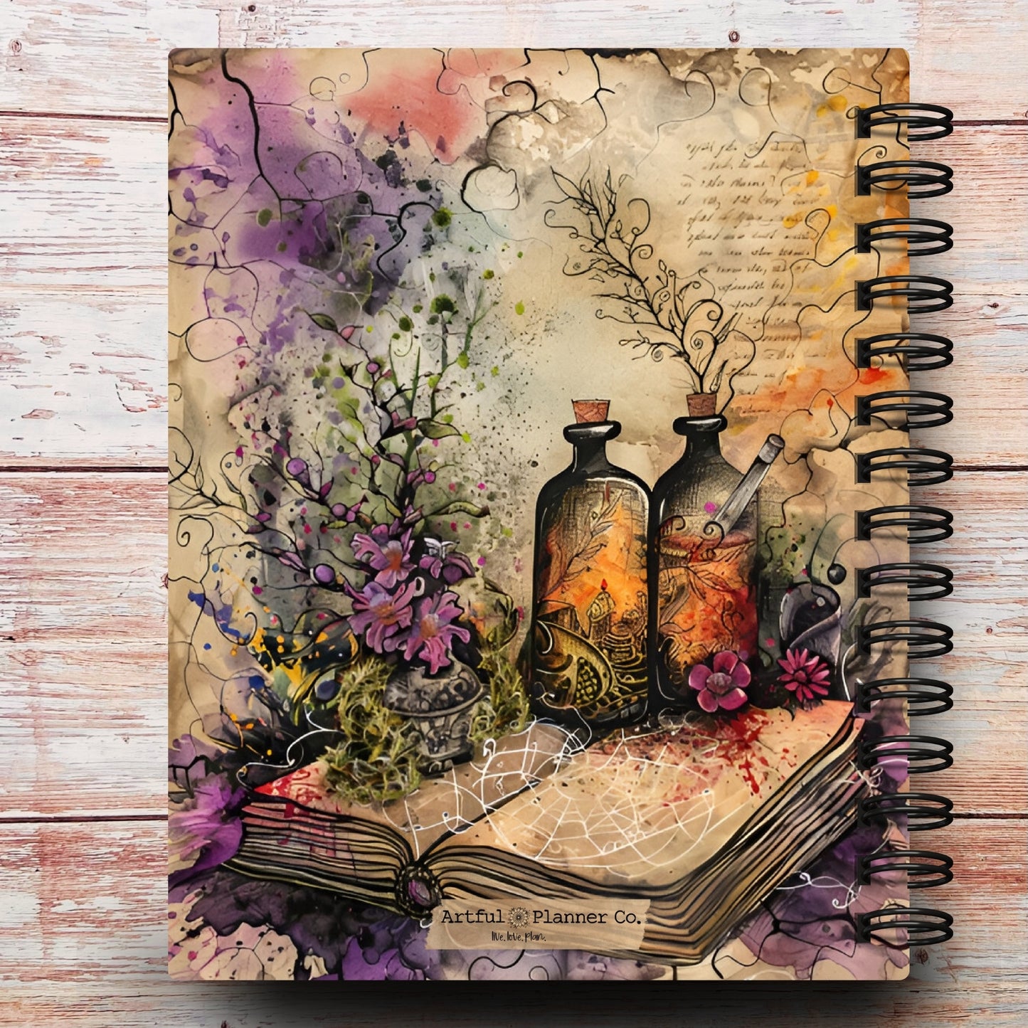 Witchy Potions Custom Planner