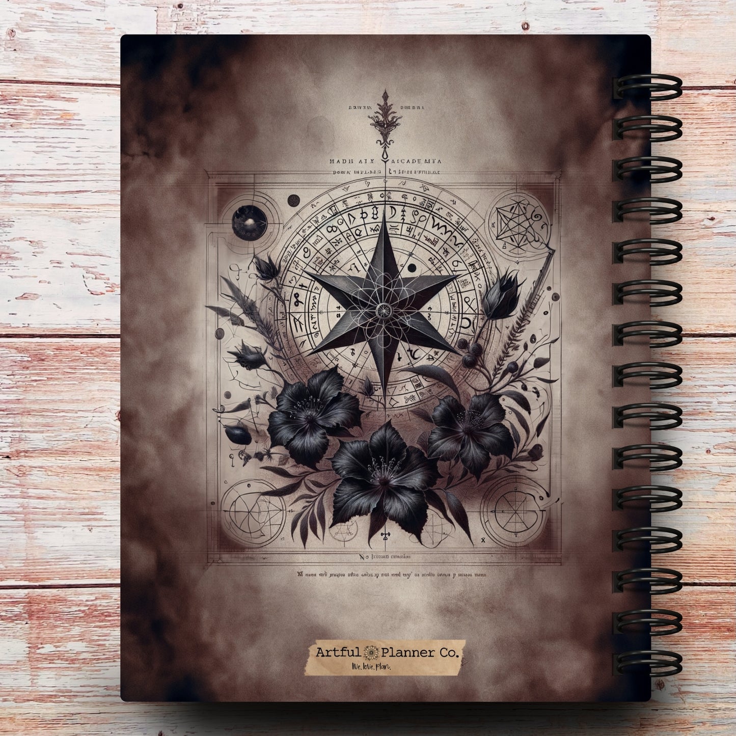 Witchy Skull Custom Planner