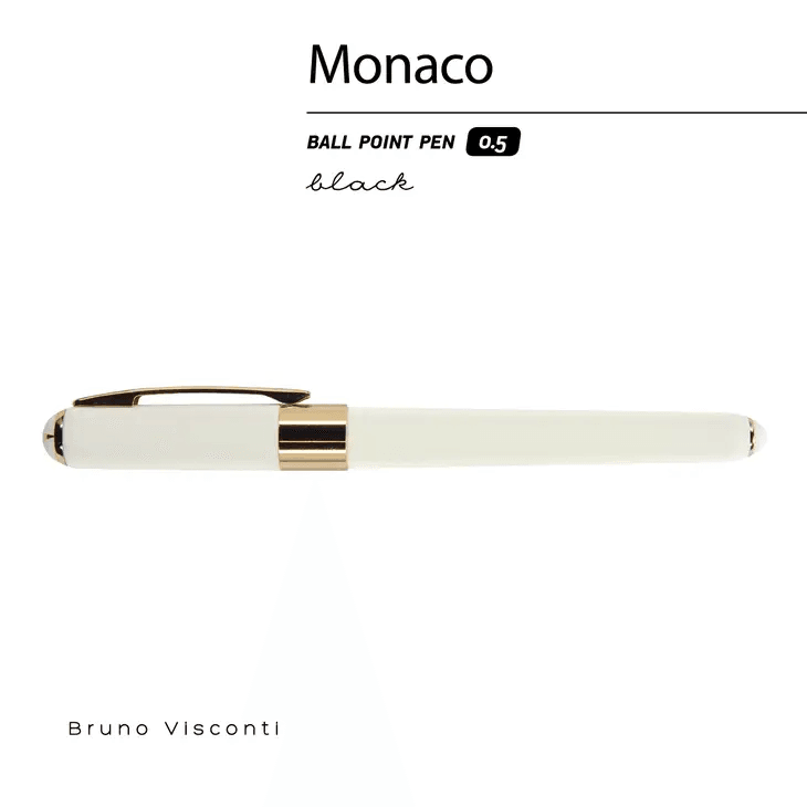 Monaco Pen - White