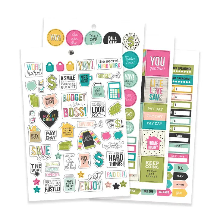 Budget Sticker Value Pack - Artful Planner Co.