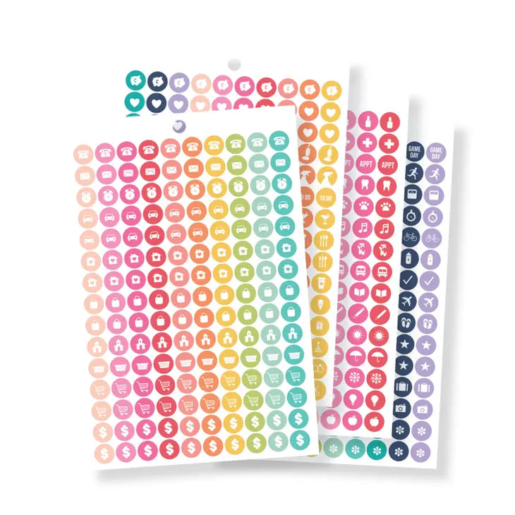 Calendar A5 Sticker Value Pack - Artful Planner Co.
