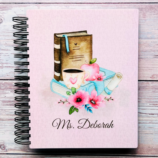 Ultimate Teacher Lesson Planner 2023-2024 | Books & Flowers Weekly Planners Artful Planner Co.