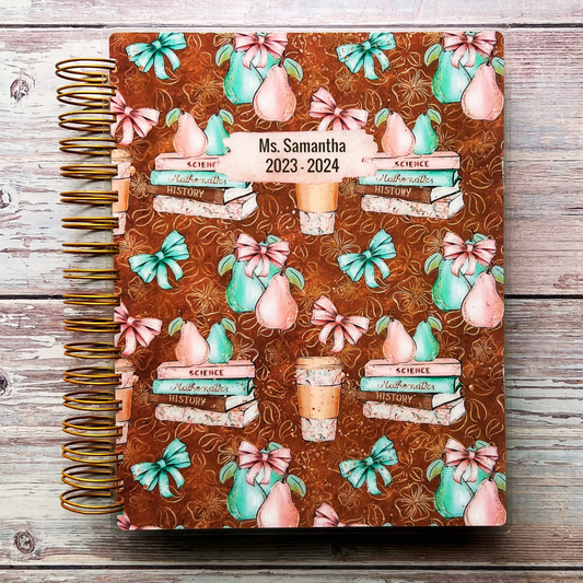 Ultimate Teacher Lesson Planner 2023-2024 | Books & Pears Weekly Planners Artful Planner Co.