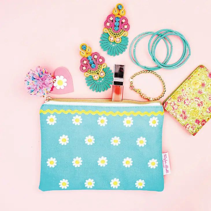 Daisy Darling Travel Pouch - Medium - Artful Planner Co.