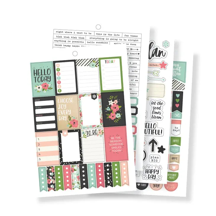 Bloom Sticker Tablet - Artful Planner Co.