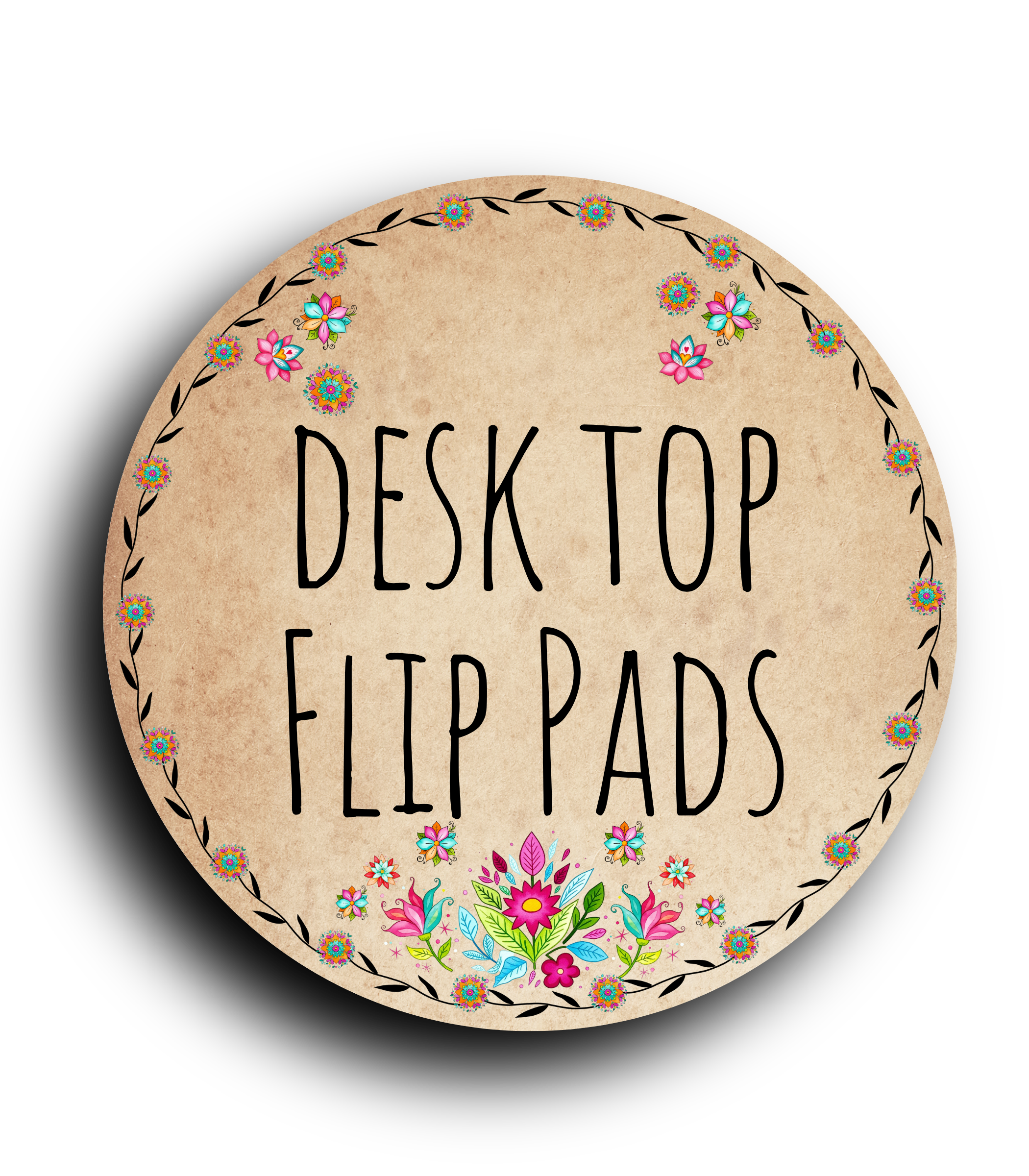 11x8.5 Custom Desktop Flip Pads – Artful Planner Co.