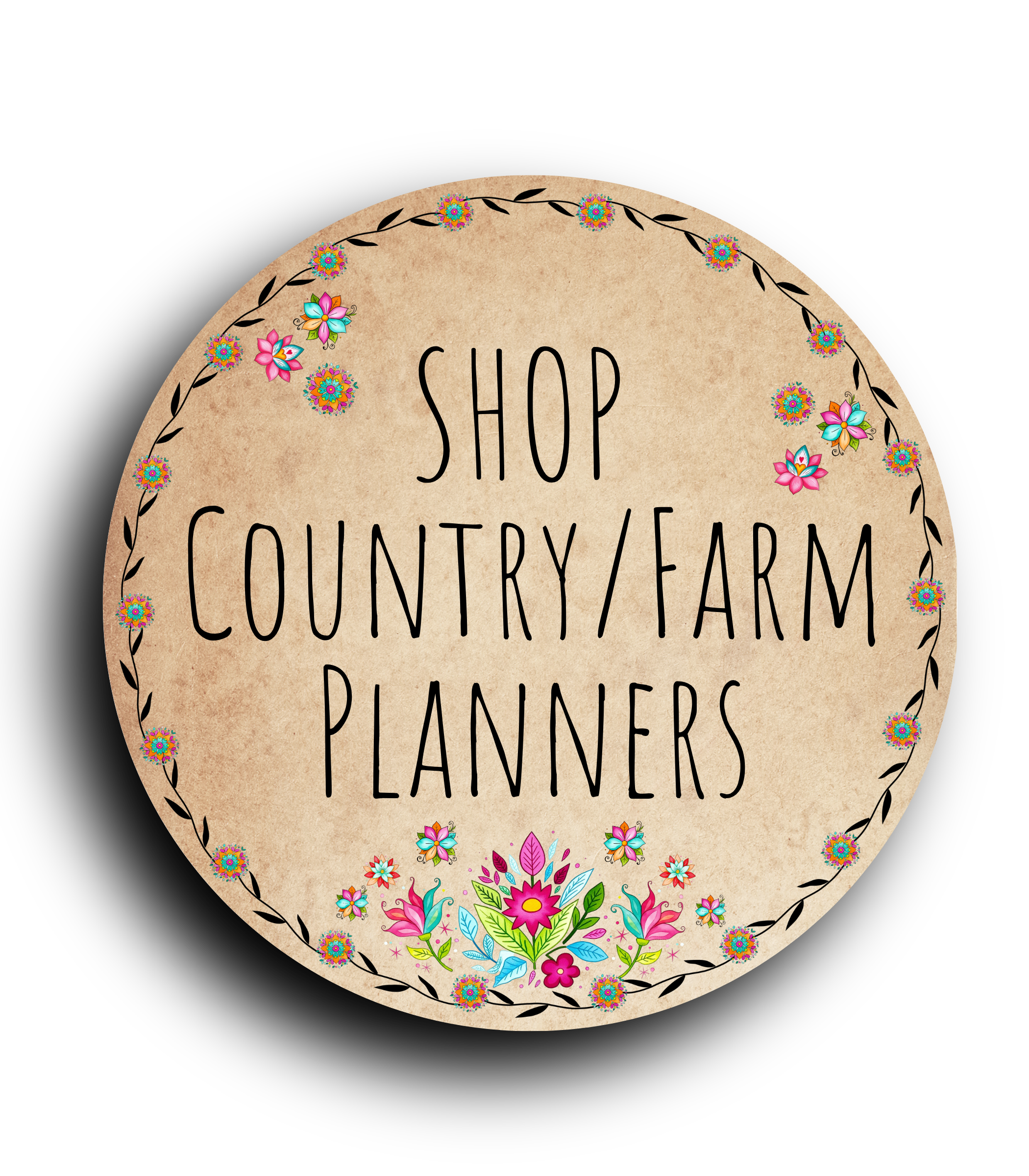 Custom Planners | Country Farm Life | Artful Planner Co.