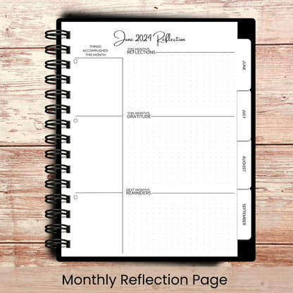 Abstract Forest | All In One Custom Planner (Daily, Weekly & Monthly)