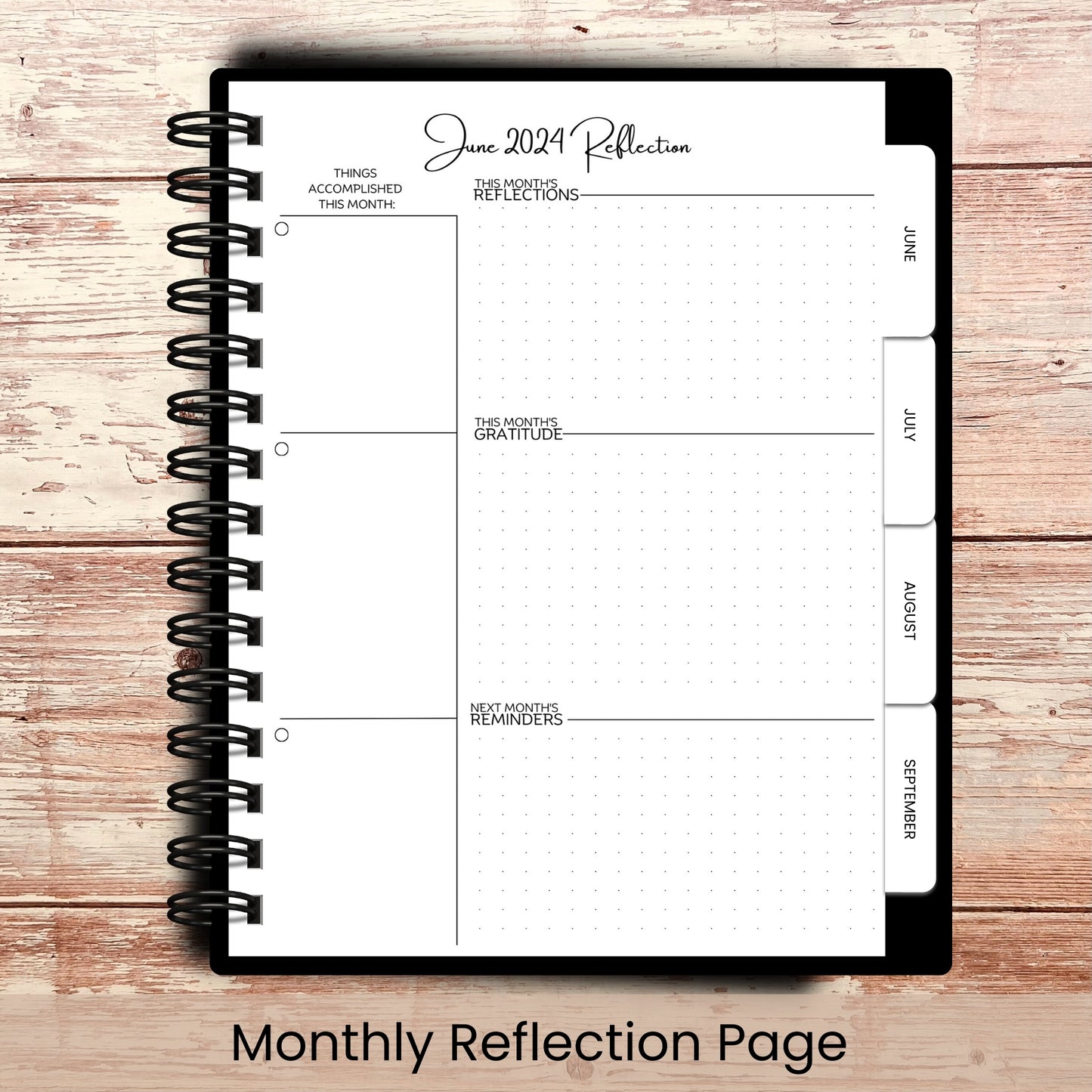 The Wanderess | All In One Custom Planner (Daily, Weekly & Monthly)