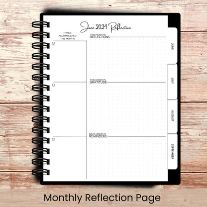 Boho Cat | All In One Custom Planner (Daily, Weekly & Monthly)