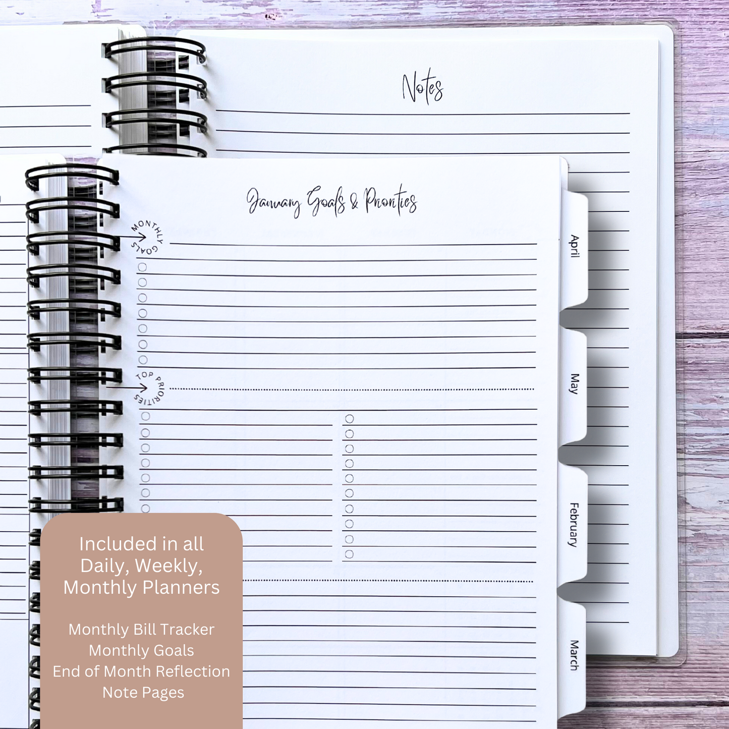 Guided by the Moon Custom Planner