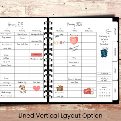 Gothic Horror Custom Planner