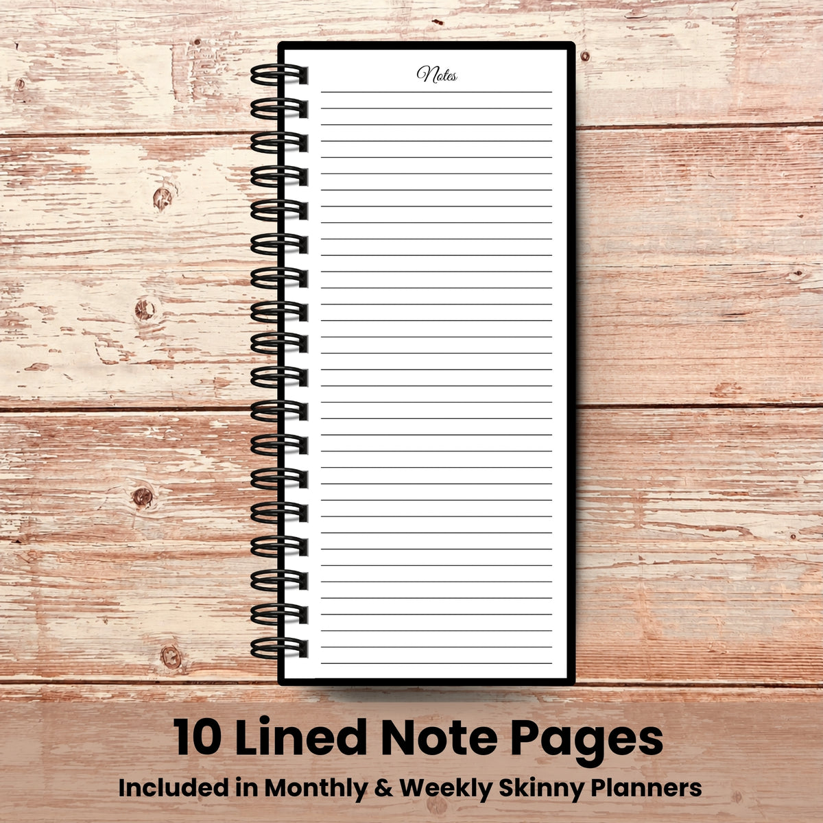 Artful Skinny Custom Planners – Choose Your Cover | 4.75" × 9.5"