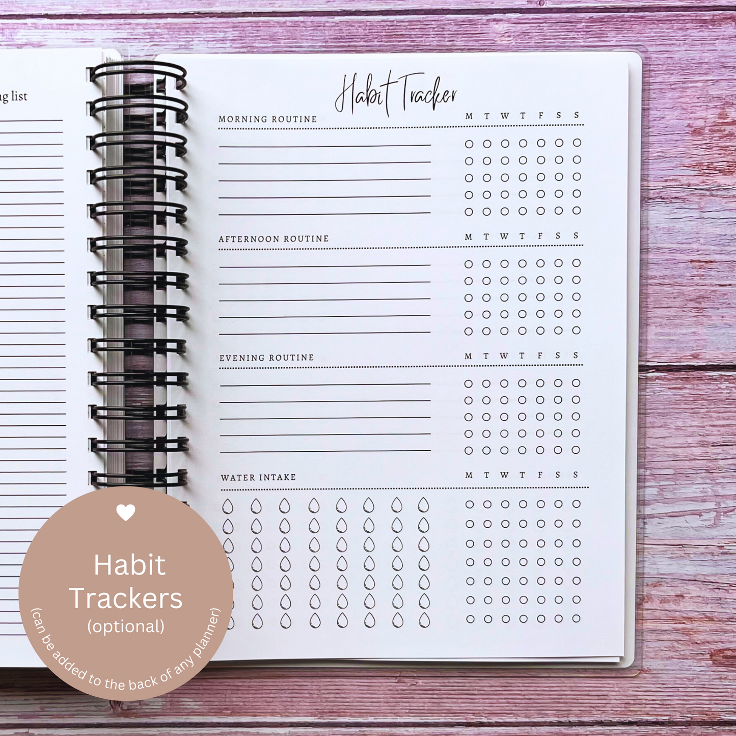 Whimsical Lovescape Custom Planner