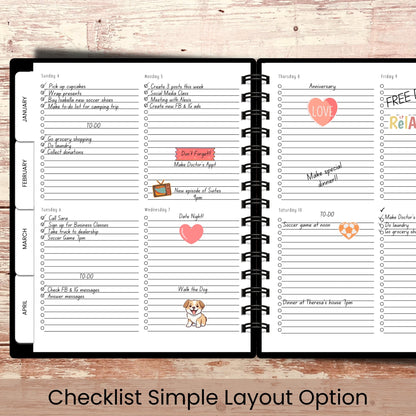 Wildflower Beach Custom Planner
