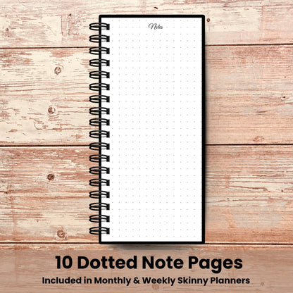 Artful Skinny Custom Planners – Choose Your Cover | 4.75" × 9.5"