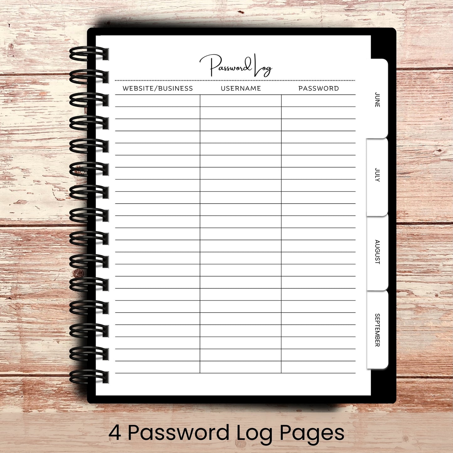 Boho Horse | All In One Custom Planner (Daily, Weekly & Monthly)