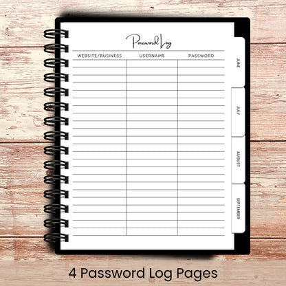 The Wanderess | All In One Custom Planner (Daily, Weekly & Monthly)