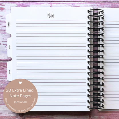 Personalized Monthly Planner - Free Spirited