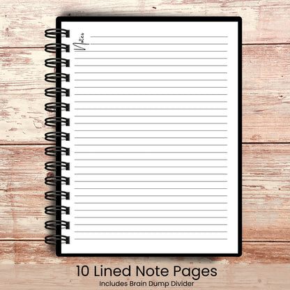 Ocean Whispers | All In One Custom Planner (Daily, Weekly & Monthly)