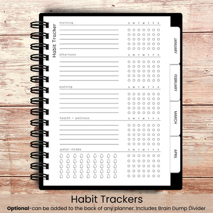 Mystical Moonlight | All In One Custom Planner (Daily, Weekly & Monthly)