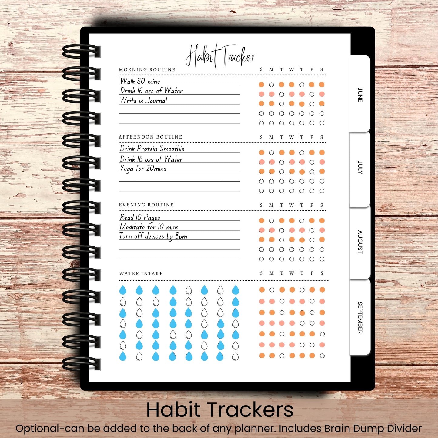 Country Nightscape Custom Planner