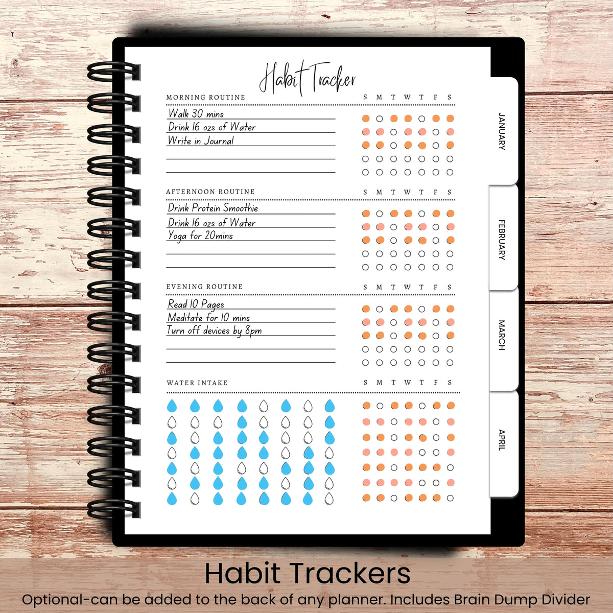 Gothic Horror Custom Planner