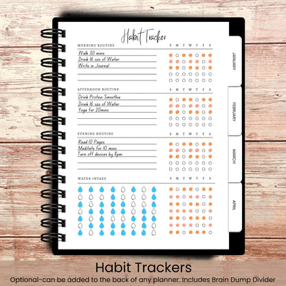 Cottagecore Winter Custom Planner