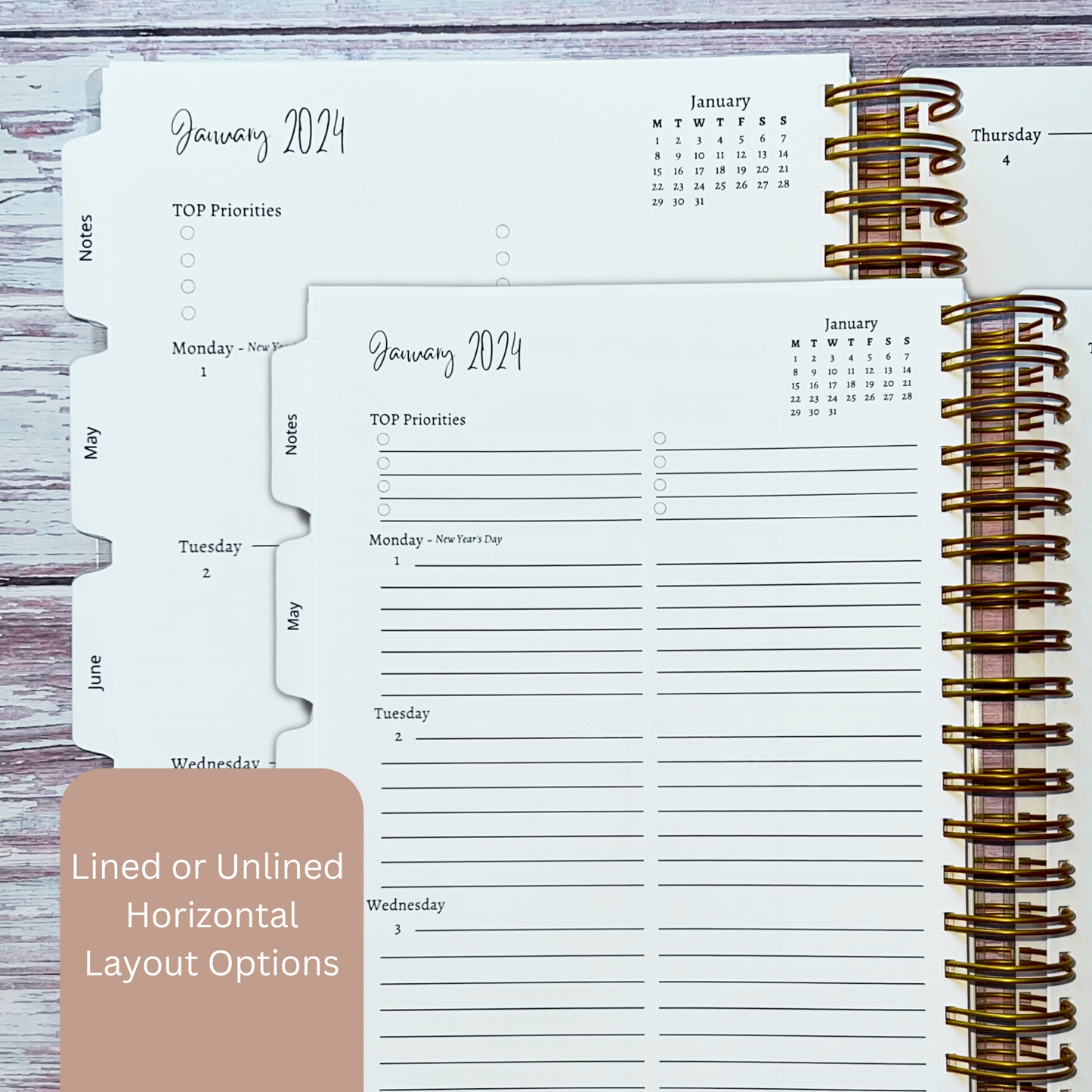 Personalized Weekly Planner | Planner Chick