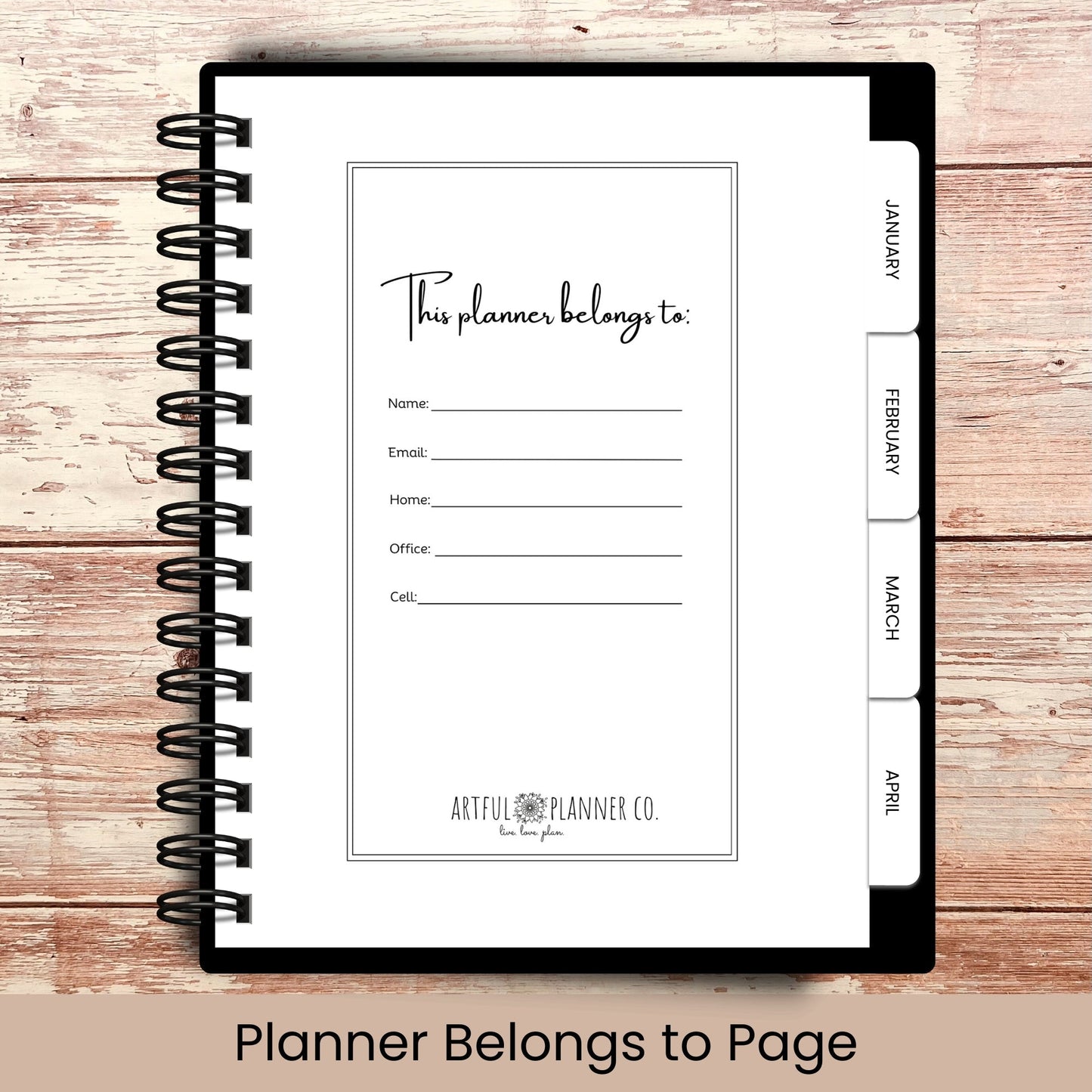 Gothic Night Life | All In One Custom Planner (Daily, Weekly & Monthly)
