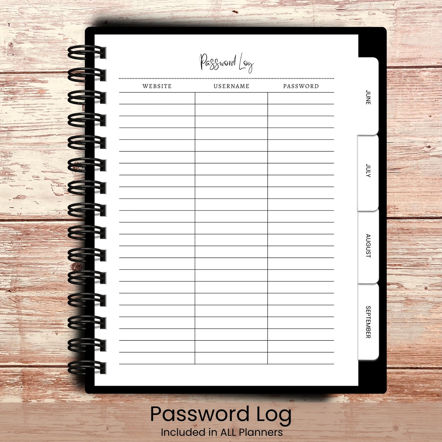 Country Nightscape Custom Planner