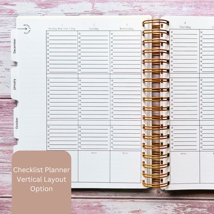Personalized Sunflower Planner