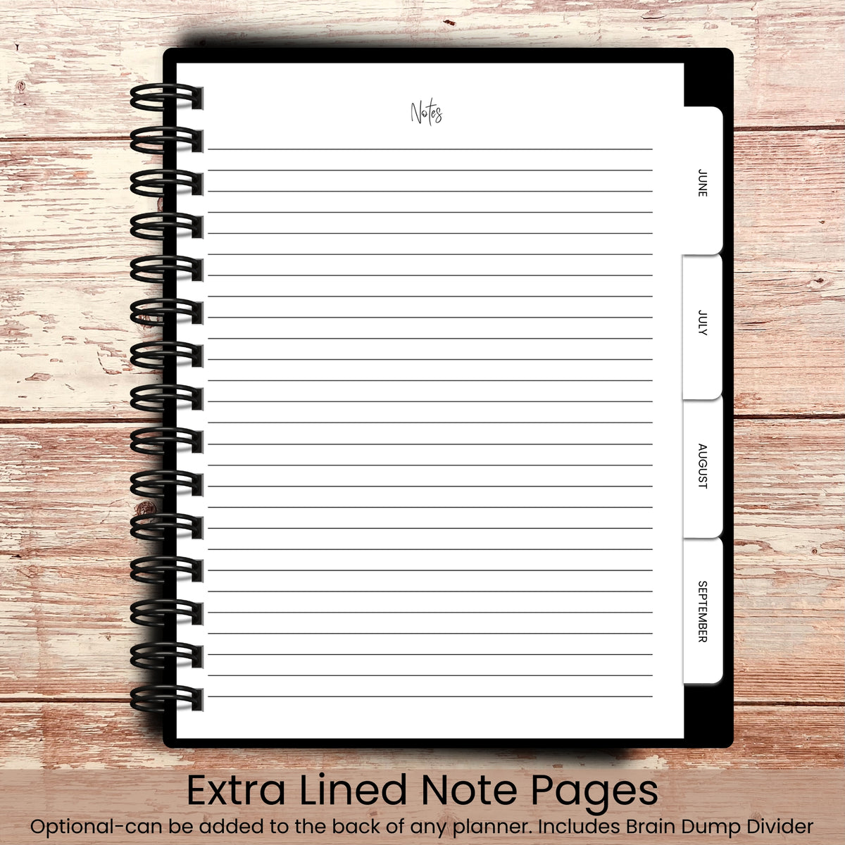 Gothic Horror Custom Planner