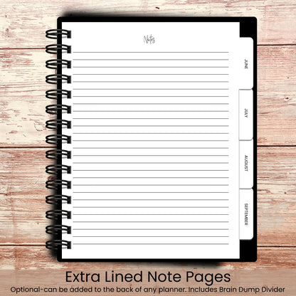 Gothic Horror Custom Planner