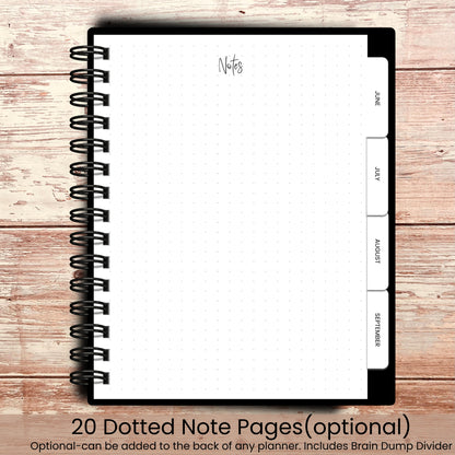 Gothic Horror Custom Planner