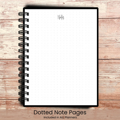 Dark Fall Moon Custom Planner