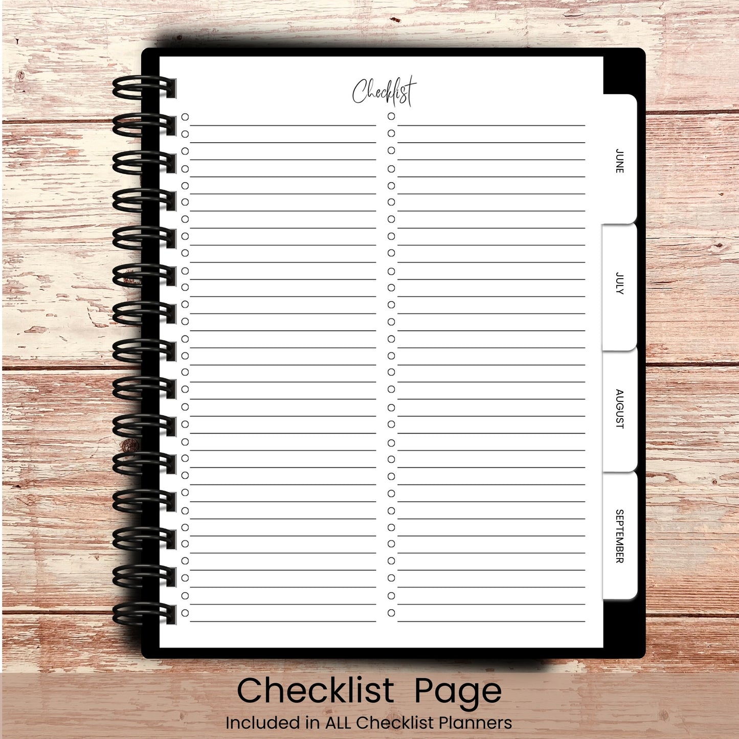 Country Nightscape Custom Planner