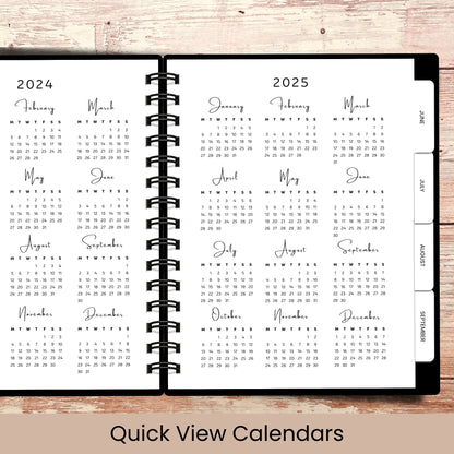 Mountain View | All In One Custom Planner (Daily, Weekly & Monthly)